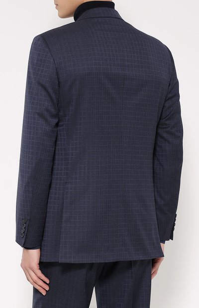 Шерстяной костюм в клетку BRIONI, арт. RA30/05A6D/C0L0SSE0, фото 4