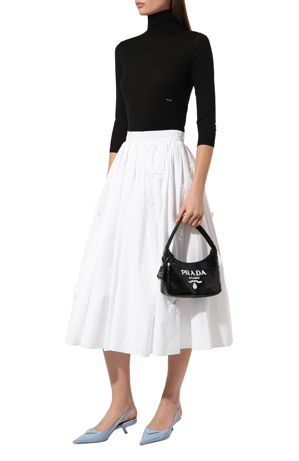 Шерстяная водолазка PRADA, арт. P26394-1S9C-F0002-211, фото 2