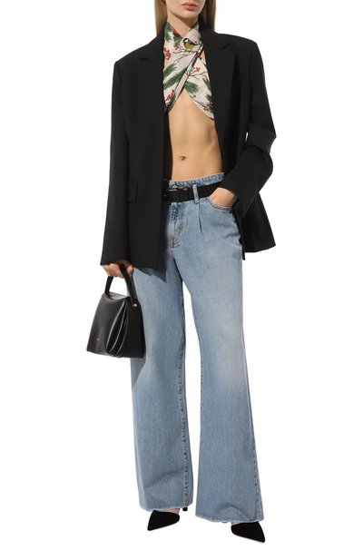 Шелковый платок зимний лес GOURJI, арт. T26WF7RW, фото 2