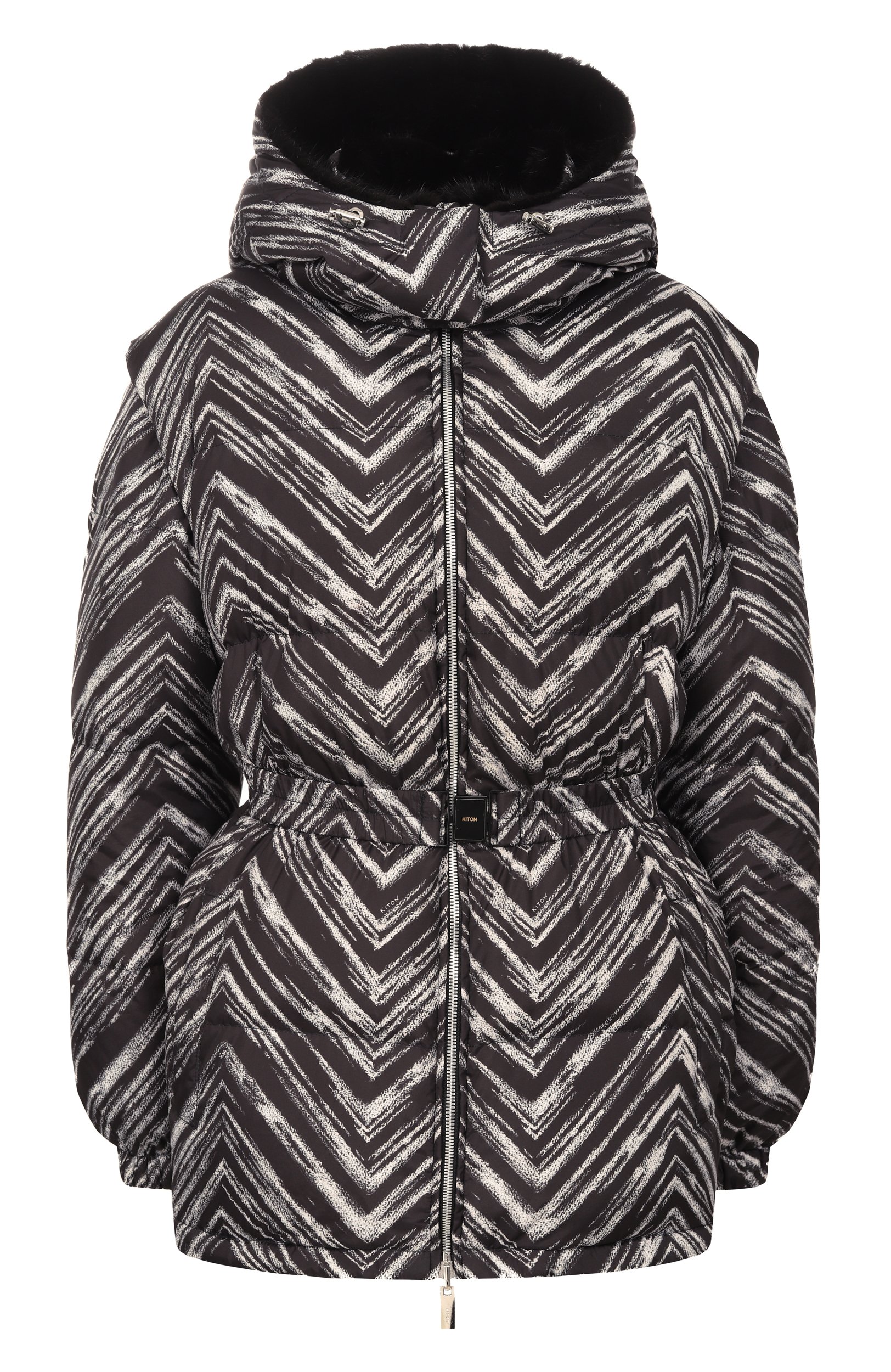 Двусторонний пуховик с подкладкой из норки KITON, арт. D58681K0560E01, фото 1