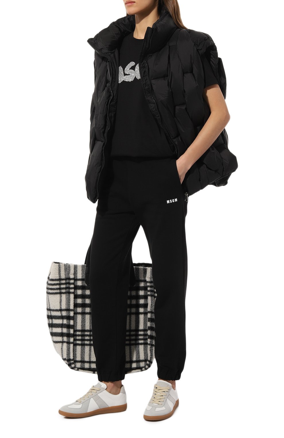 Хлопковая футболка MSGM, арт. 3641MDM138/247002, фото 2