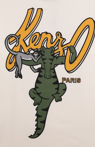 Хлопковый лонгслив KENZO, арт. K60522, фото 3