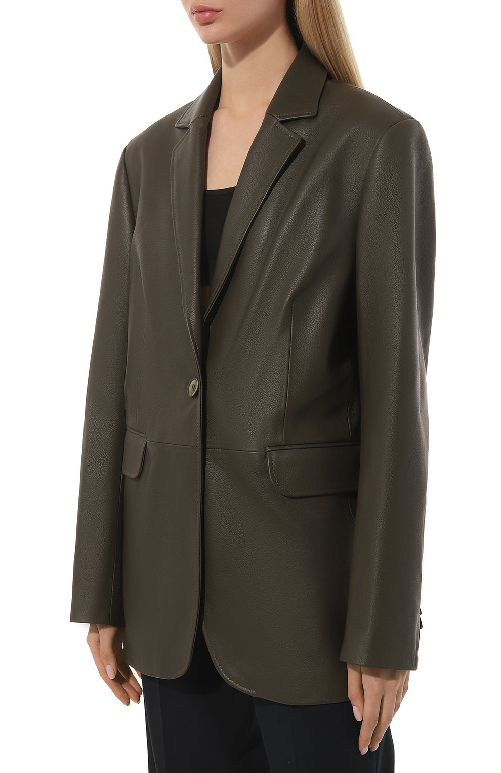 Кожаный жакет MASLOV, арт. JK004, фото 3