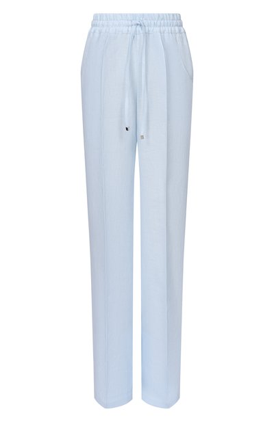 Женские льняные брюки KITON, арт. D48122H09690