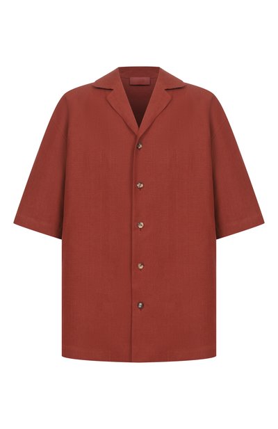 Мужская льняная рубашка MVST, арт. M26.2PM.B015/F157