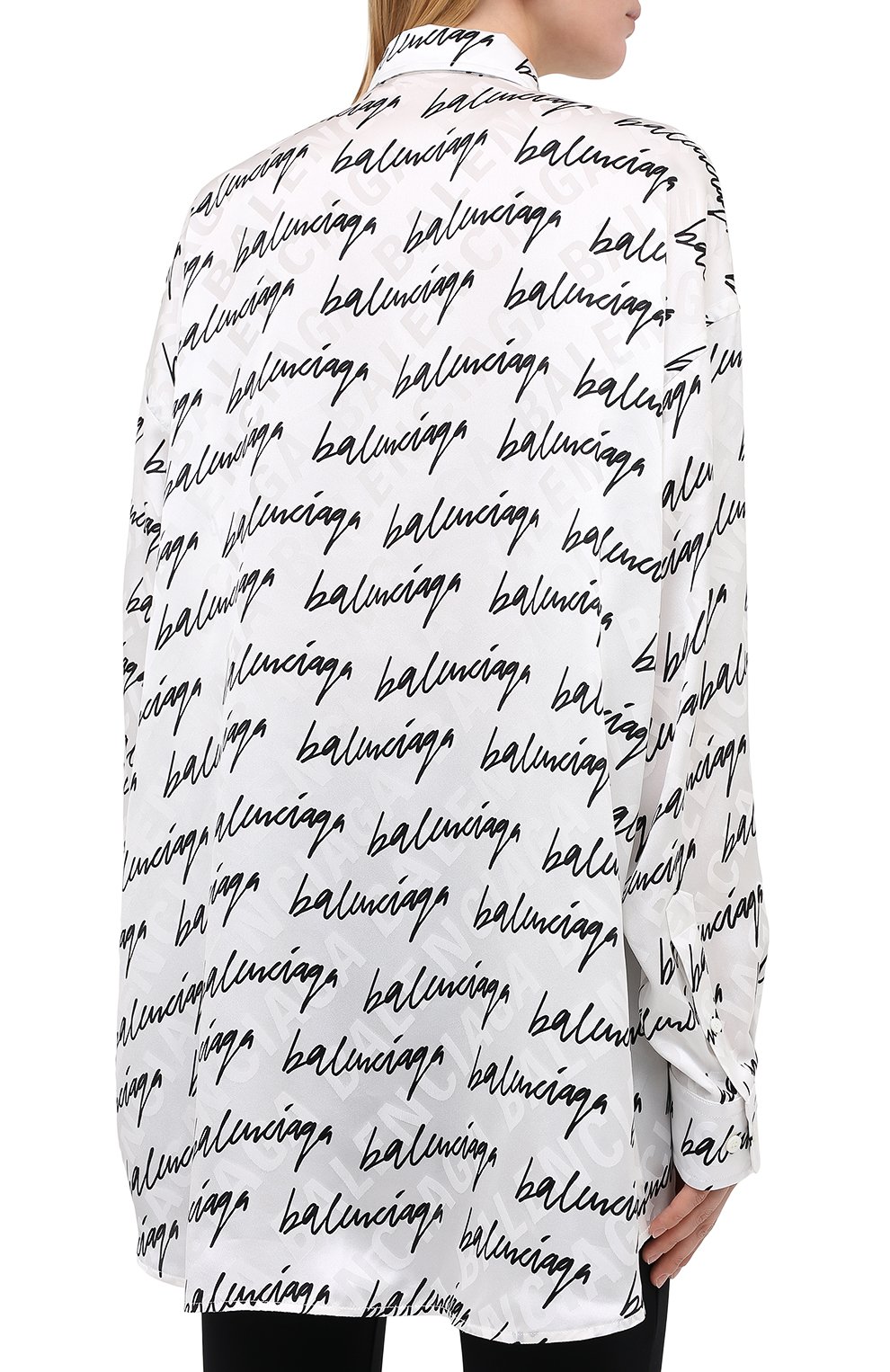 Шелковая рубашка BALENCIAGA, арт. 623037/TILU6, фото 5