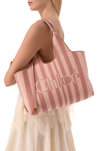 Сумка-тоут chloé stripy CHLOÉ, арт. CH26AS767R65, фото 2