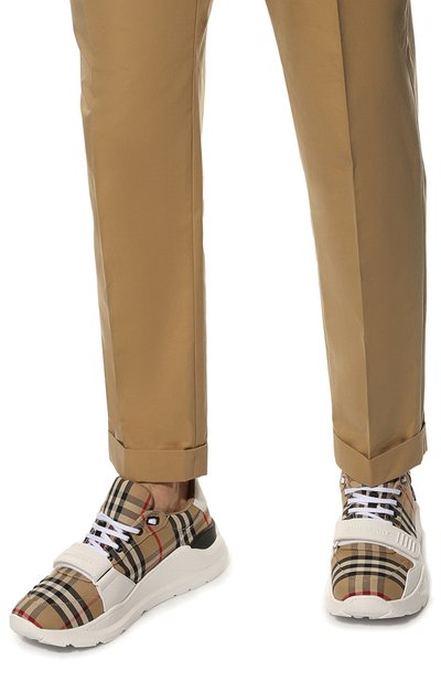 Текстильные кроссовки ramsey BURBERRY, арт. 8048577, фото 3