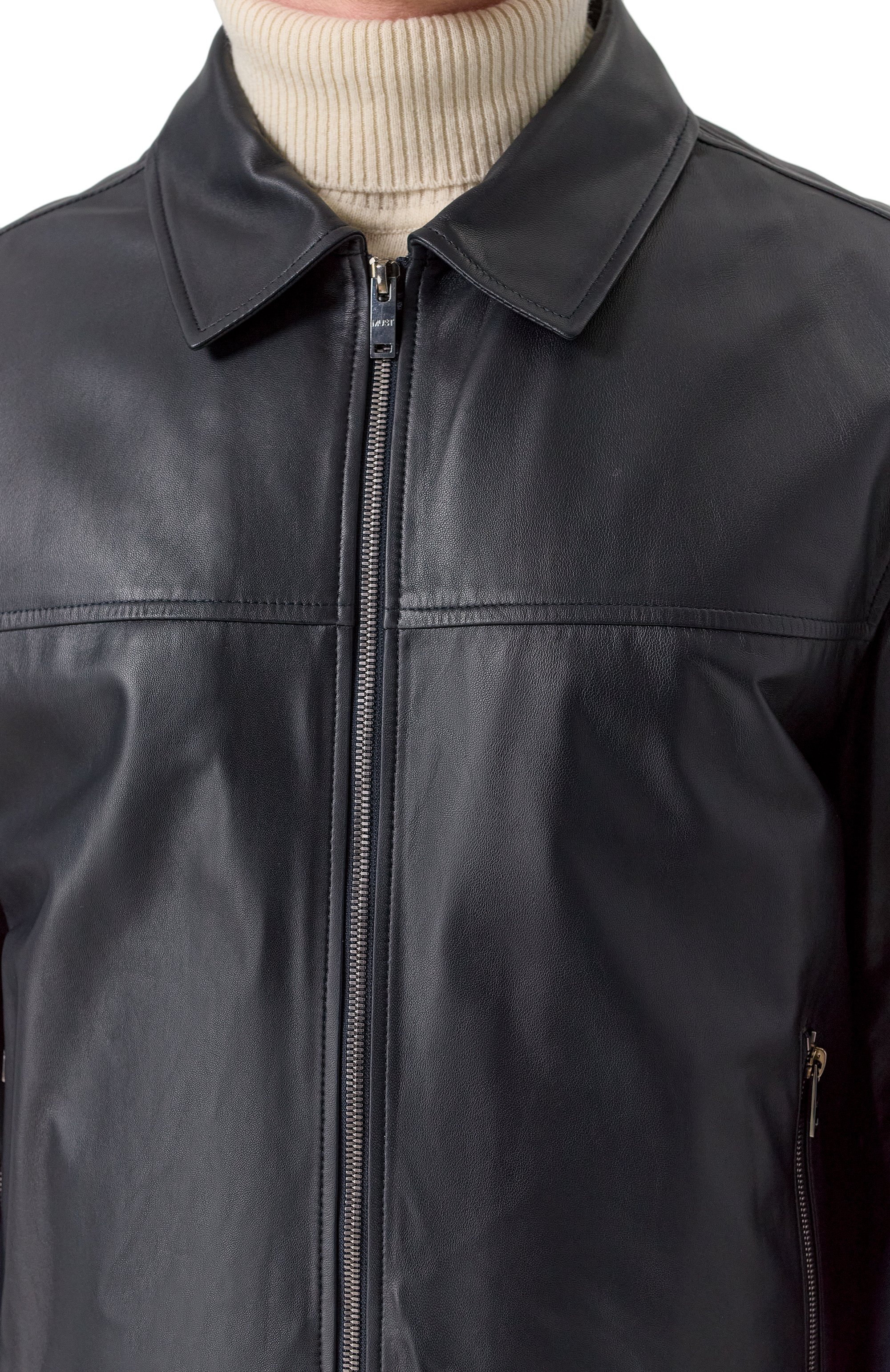 Кожаный бомбер MVST, арт. 53398, фото 5