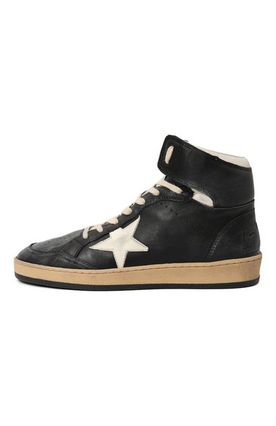 Кожаные кеды sky-sta GOLDEN GOOSE DELUXE BRAND, арт. GWF00230.F002944, фото 4