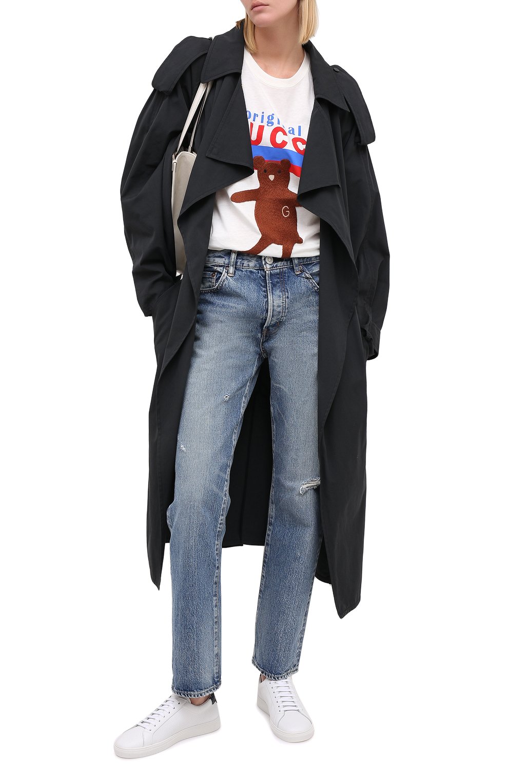 Хлопковая футболка GUCCI, арт. 615044/XJCRH, фото 2