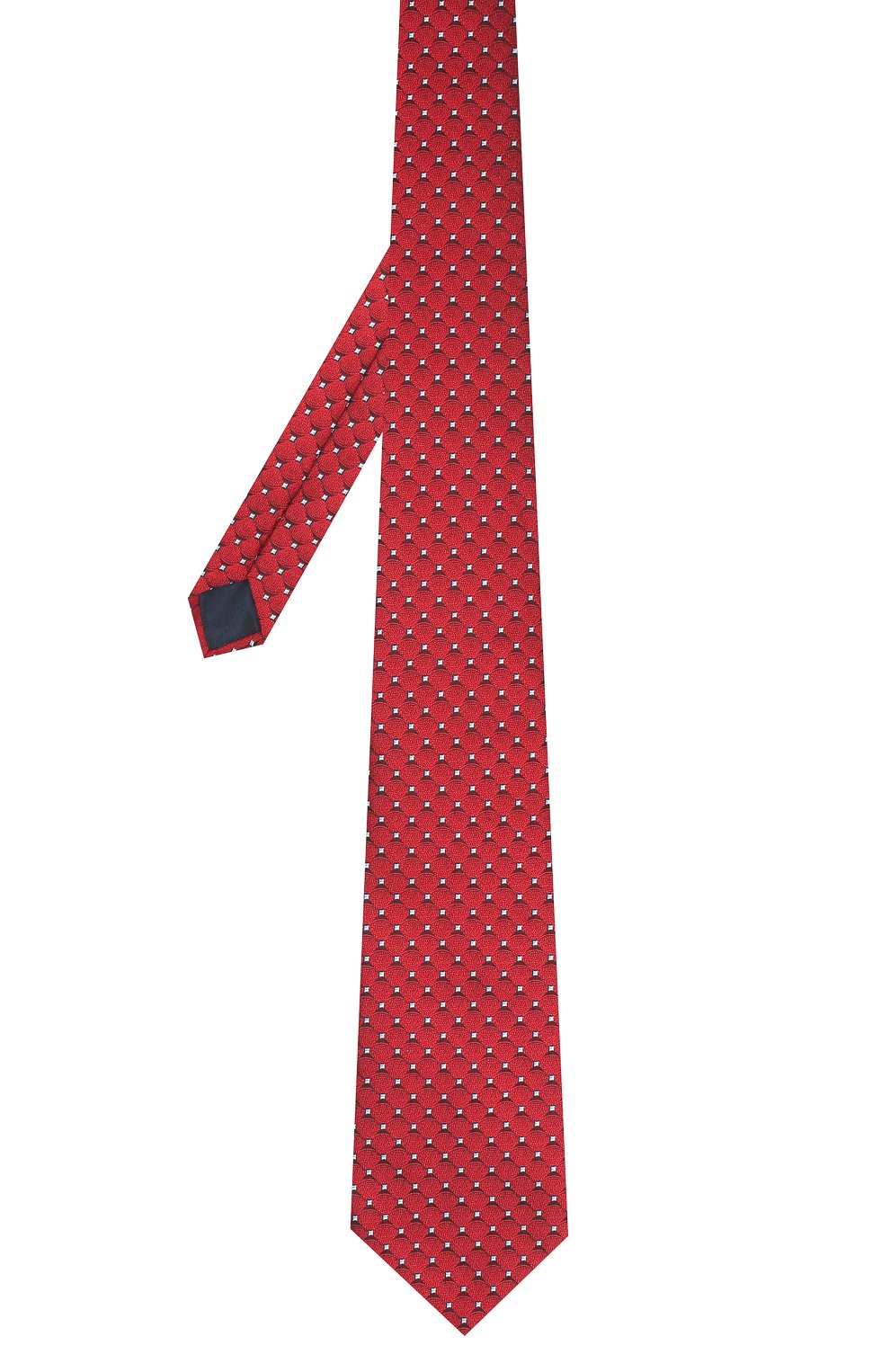 Шелковый галстук LANVIN красного цвета по цене 7995 руб., арт. 2134/TIE, фото 2 Шелковый галстук LANVIN, арт. 2134/TIE, фото 2