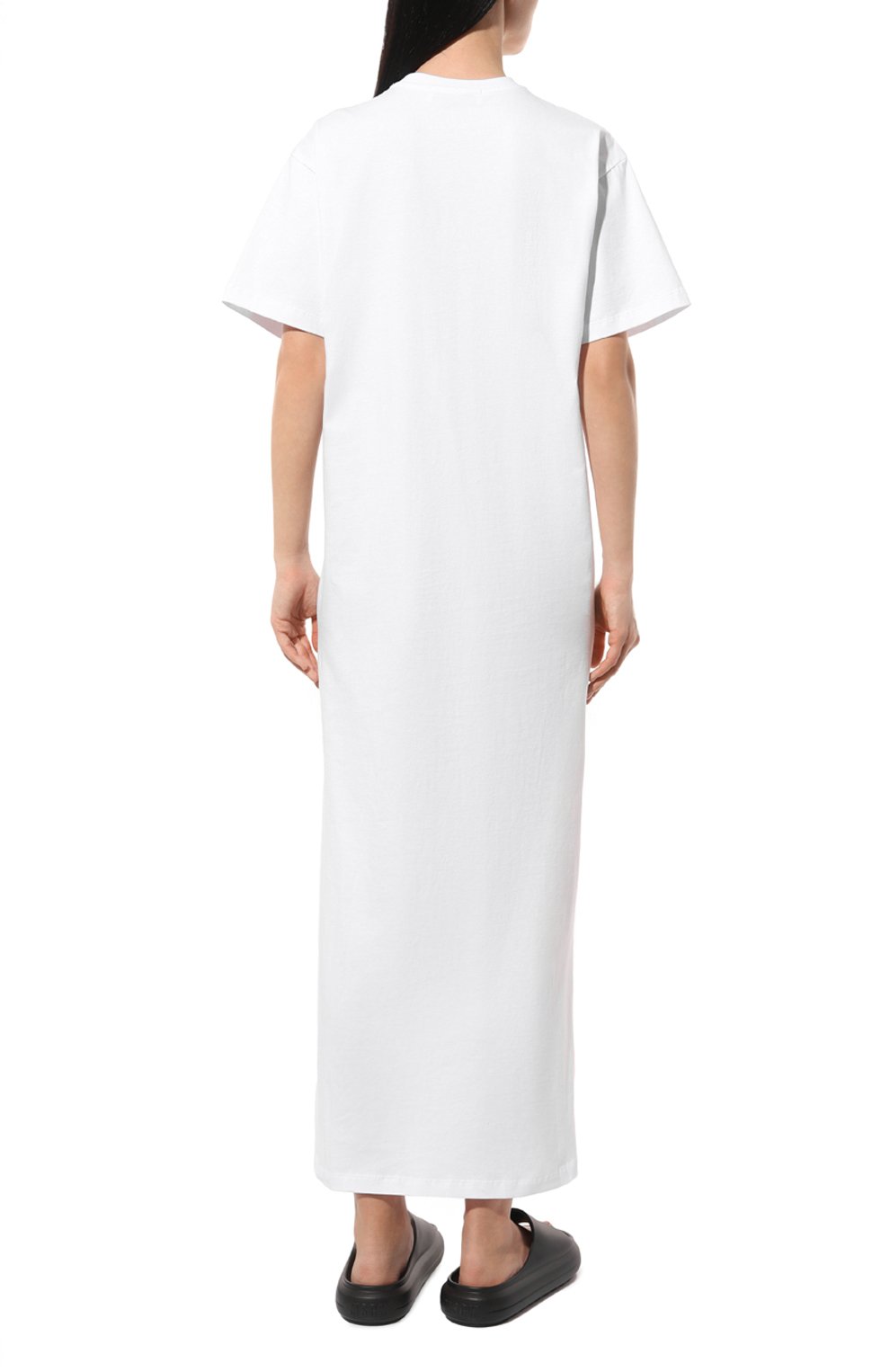 Хлопковое платье MSGM, арт. 3641MDA83/247002, фото 4