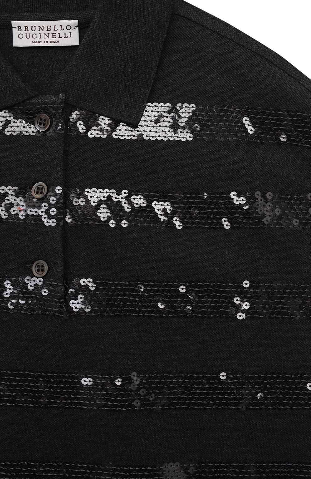 Хлопковое поло BRUNELLO CUCINELLI, арт. B0021T294A, фото 3