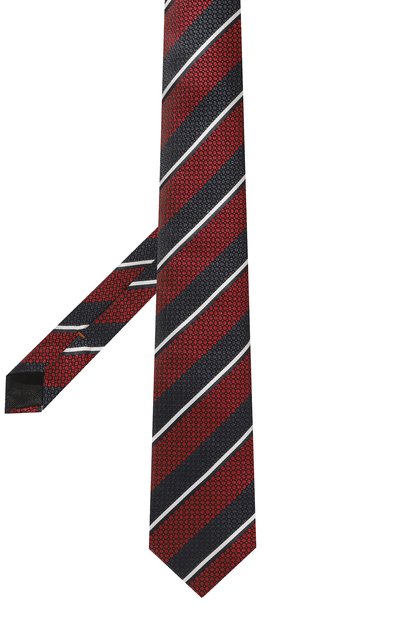 Шелковый галстук ZEGNA красного цвета по цене 27000 руб., арт. Z5W09TA5/1P8614, фото 3 Шелковый галстук ZEGNA, арт. Z5W09TA5/1P8614, фото 3