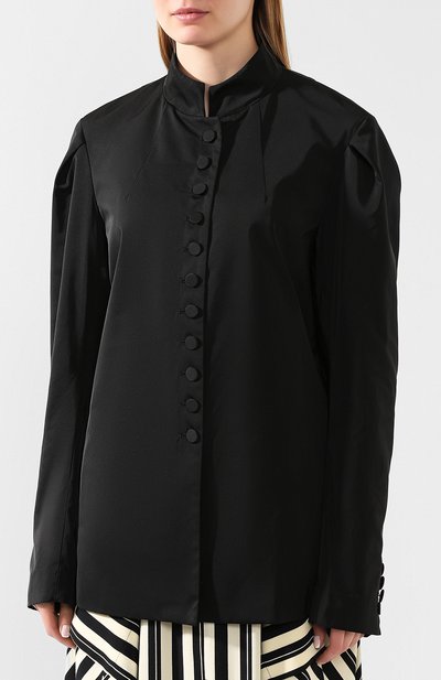 Жакет DRIES VAN NOTEN черного цвета по цене 106500 руб., арт. 201-30536-9381, фото 3 Жакет DRIES VAN NOTEN, арт. 201-30536-9381, фото 3