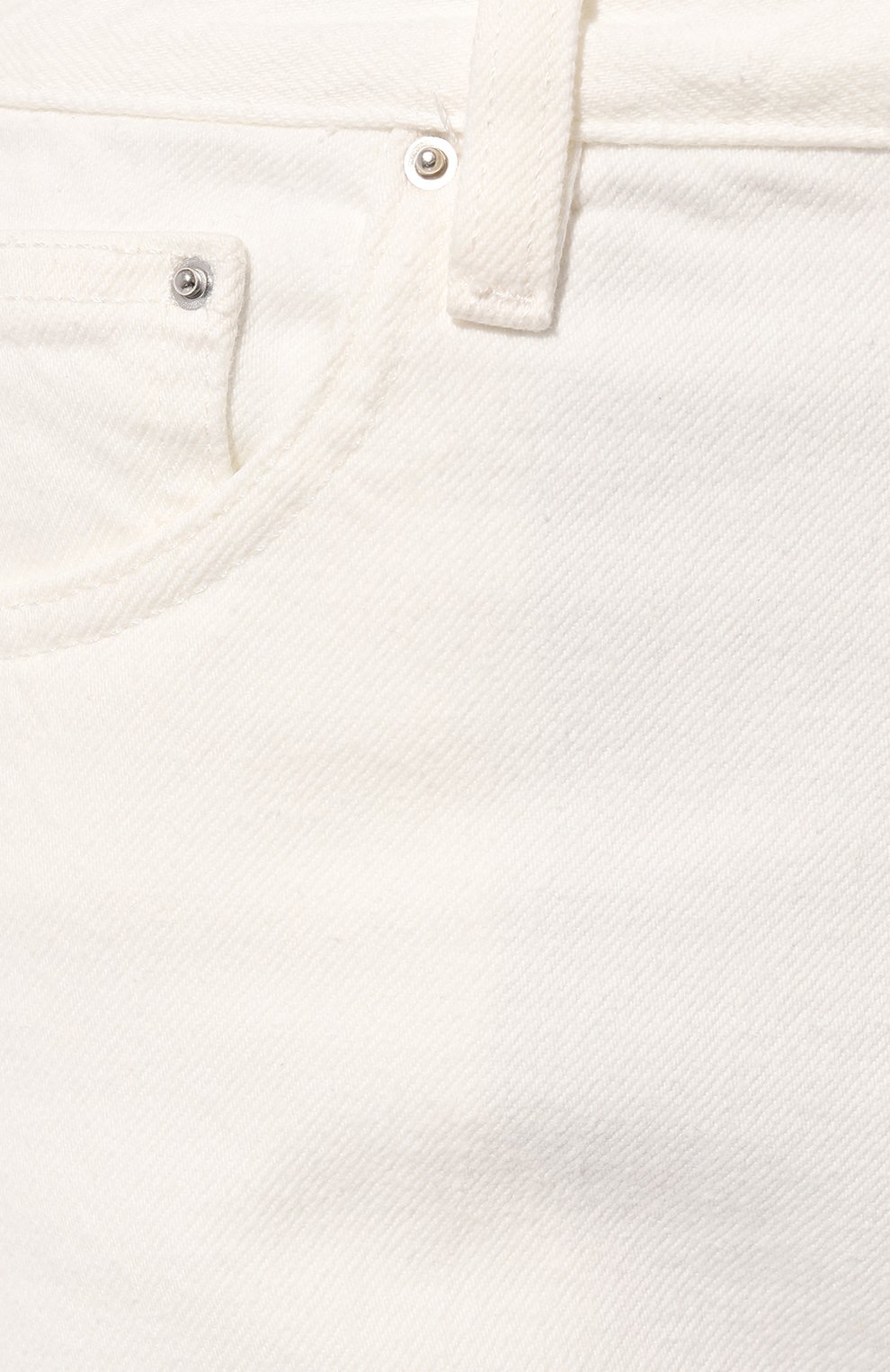 Джинсы TOTEME белого цвета по цене 36650 руб., арт. 222-232-748 32, фото 5 Джинсы TOTEME, арт. 222-232-748 32, фото 5