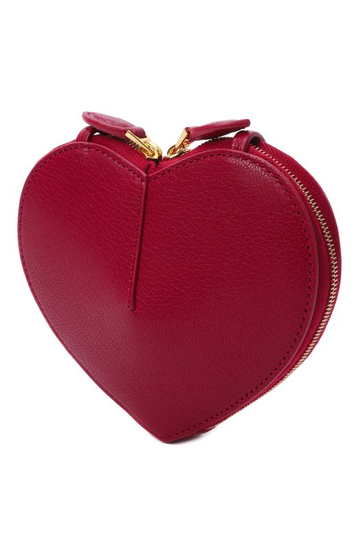 Сумка Le Cœur small Alaia AA1P043CA577 Бордовый  AA1P043CA577 Фото 4