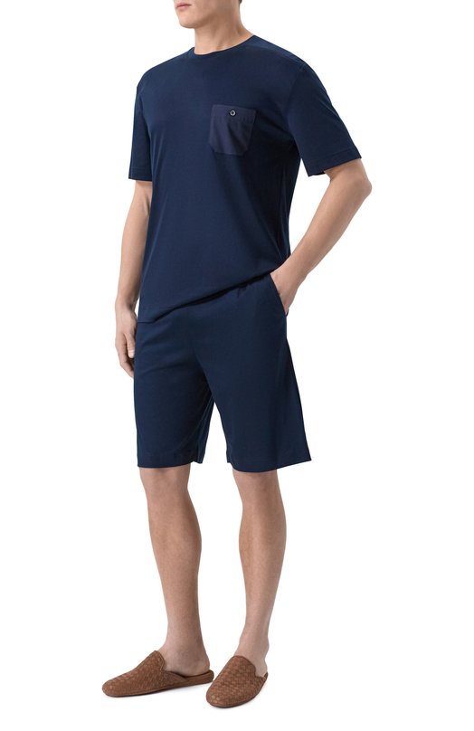 Домашние шорты Zimmerli 8520-21093 Синий  8520-21093 Фото 2