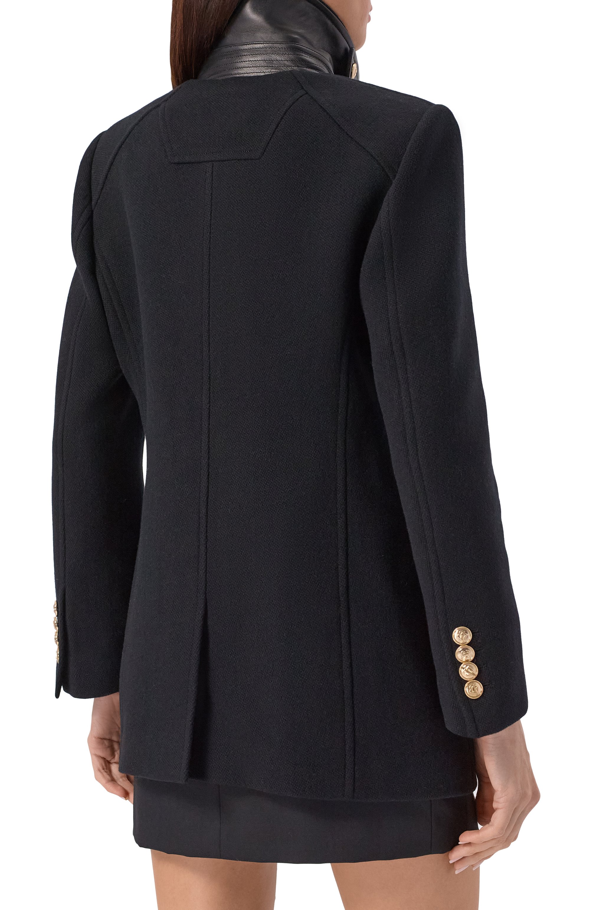 Шерстяной жакет JUUN.J черного цвета по цене 146500 руб., арт. JW5911W02, фото 4 Шерстяной жакет JUUN.J, арт. JW5911W02, фото 4