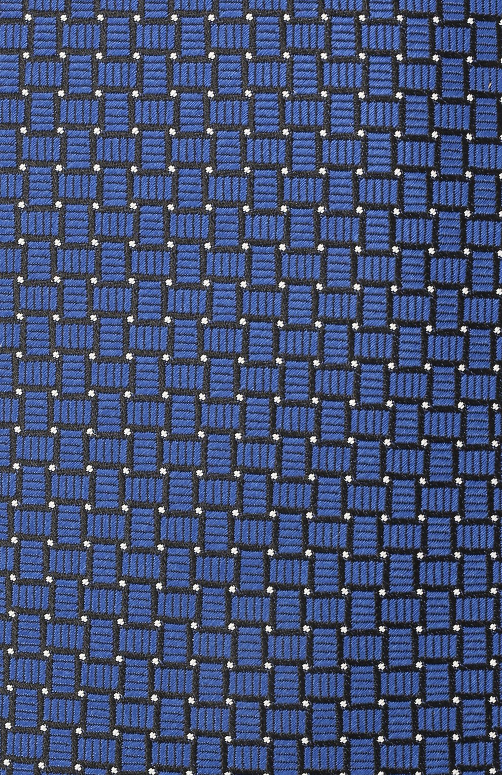 Шелковый галстук LANVIN темно-синего цвета по цене 11350 руб., арт. 2236/TIE, фото 3 Шелковый галстук LANVIN, арт. 2236/TIE, фото 3