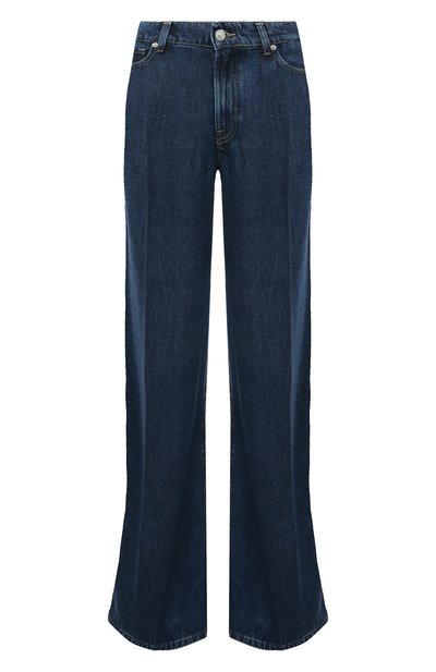 Джинсы 7 FOR ALL MANKIND синего цвета по цене 23300 руб., арт. JSP0C860BN, фото 1 Джинсы 7 FOR ALL MANKIND, арт. JSP0C860BN, фото 1