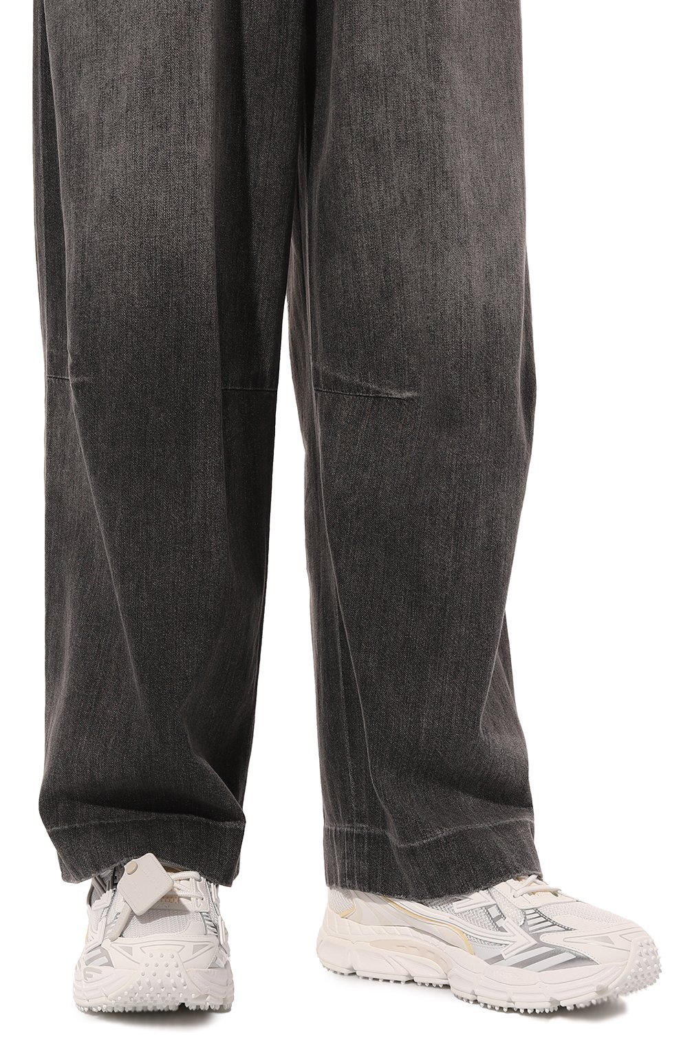 Комбинированные кроссовки be right back OFF-WHITE, арт. 0MIA295C99FAB001, фото 3