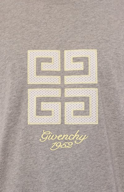 Хлопковая футболка GIVENCHY, арт. BM712H3YMW, фото 5