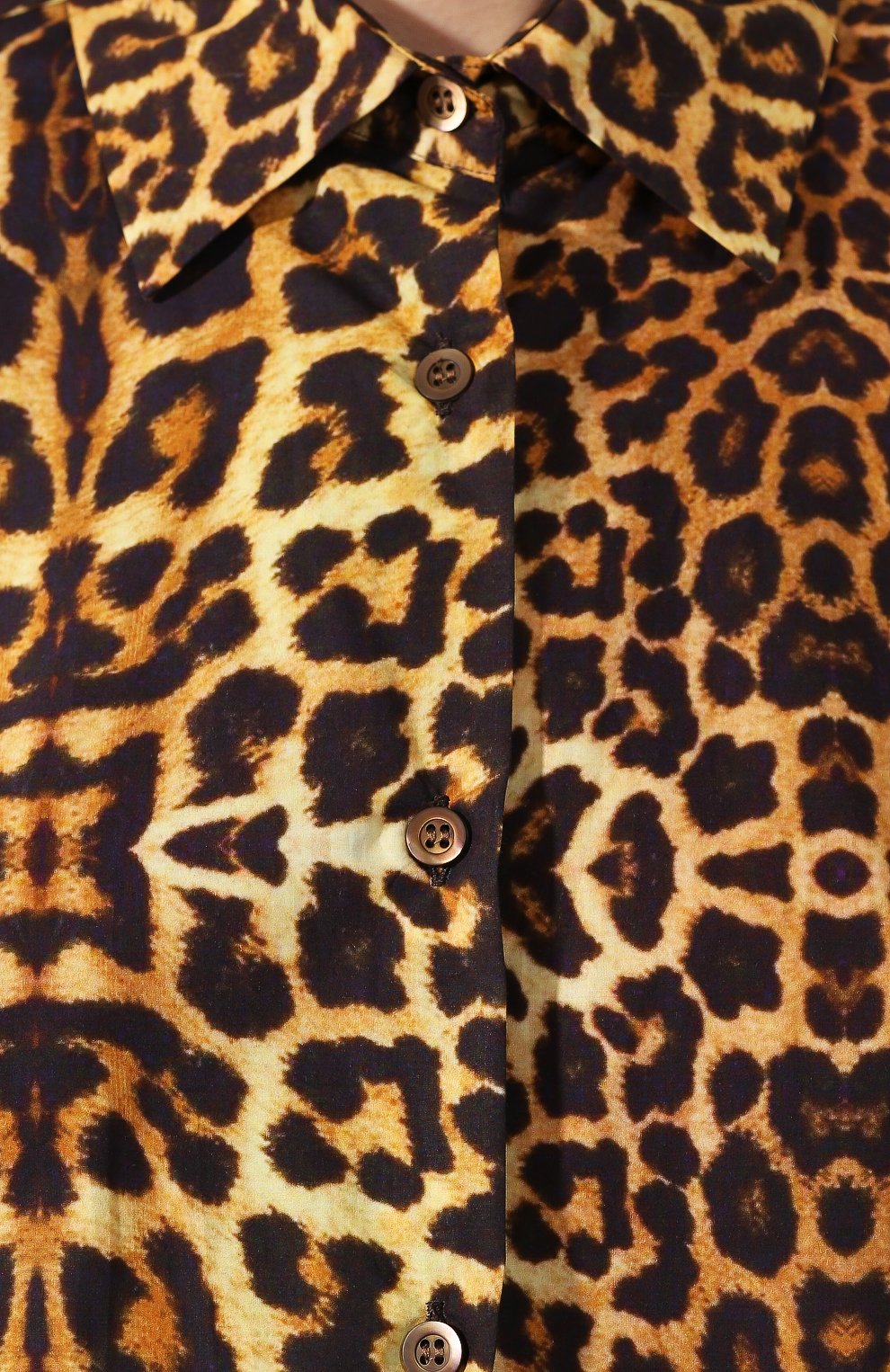Хлопковая рубашка DRIES VAN NOTEN, арт. 201-10758-9006, фото 5