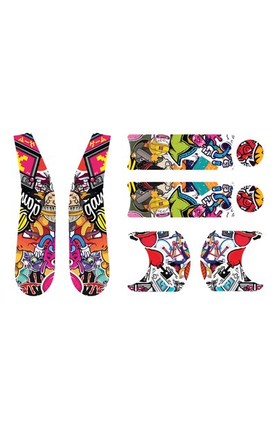 Набор наклеек на велосипед liki DOONA, арт. SP555-99-021-000, фото 1