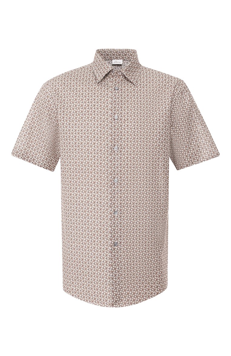Рубашка из смеси хлопка и льна BRIONI, арт. SCDH0L/P9052, фото 1