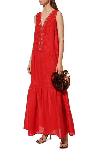 Льняное платье ERMANNO SCERVINO, арт. D404Q301QTZ, фото 2