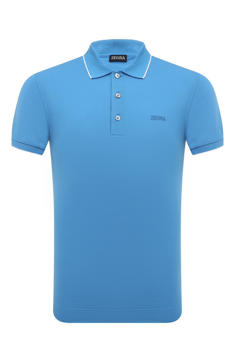 Хлопковое поло ZEGNA, арт. UD358A7/D746, фото 1