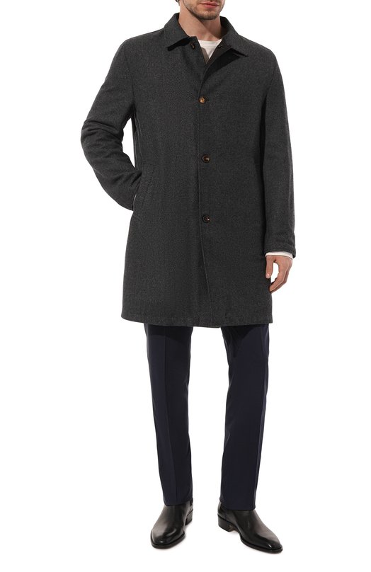 Шерстяные брюки Stefano Ricci M5T0220000/W501 Синий  M5T0220000/W501 Фото 2