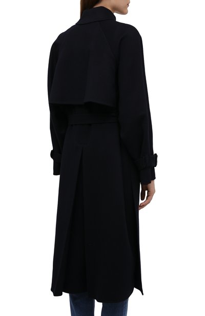 Кашемировое пальто LORO PIANA темно-синего цвета по цене 592000 руб., арт. FAM0836, фото 4 Кашемировое пальто LORO PIANA, арт. FAM0836, фото 4