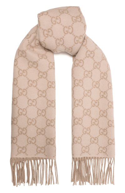 Женский кашемировый шарф GUCCI, арт. 812317/3GAC0