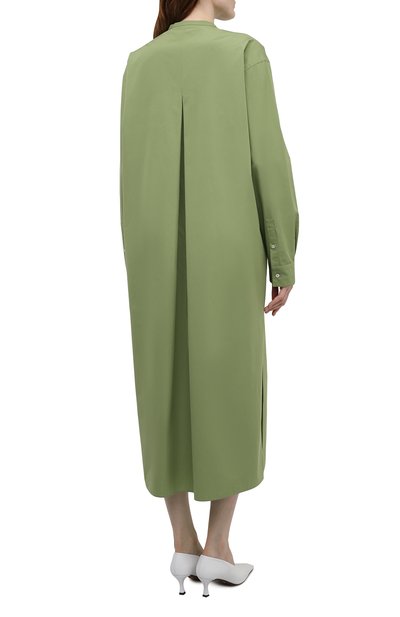 Хлопковое платье JIL SANDER, арт. JPPS500206-WS244500, фото 4