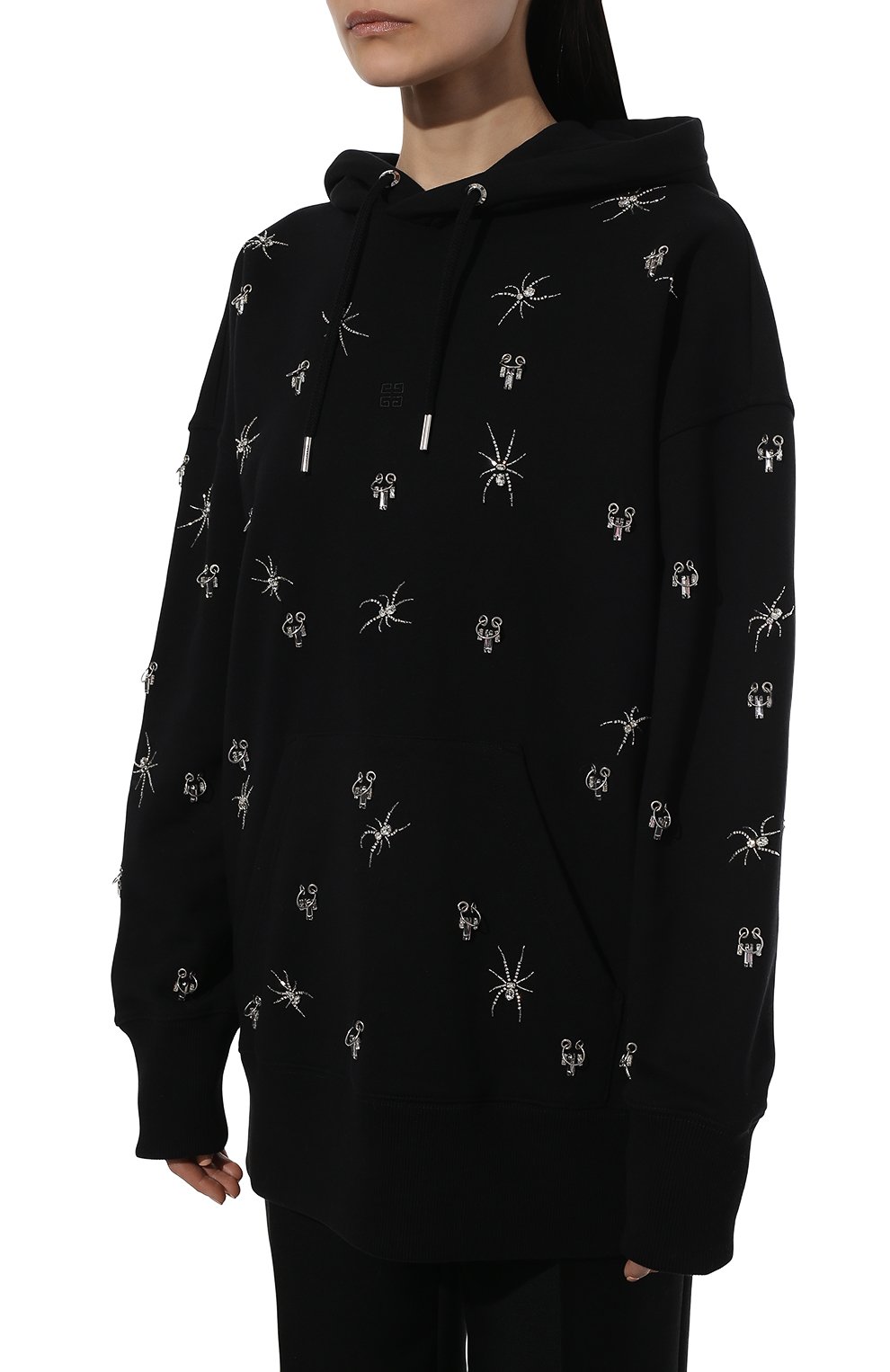 Хлопковое худи GIVENCHY, арт. BWJ01ZG0WU, фото 3