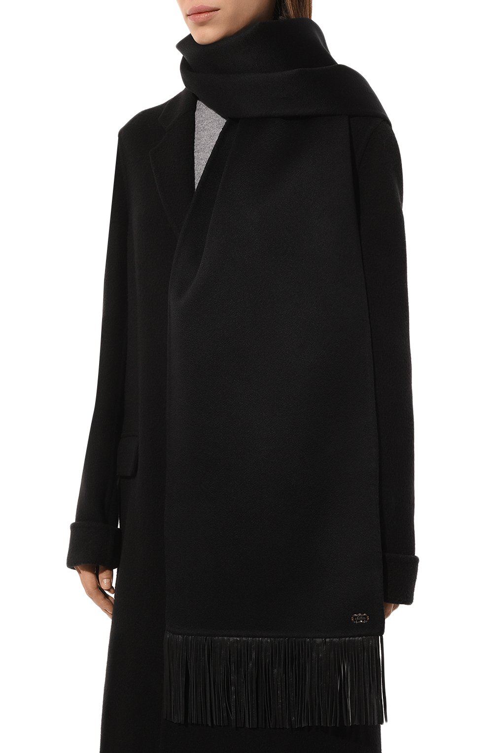 Кашемировый шарф AGNONA, арт. AS0804AE/D7036E, фото 2