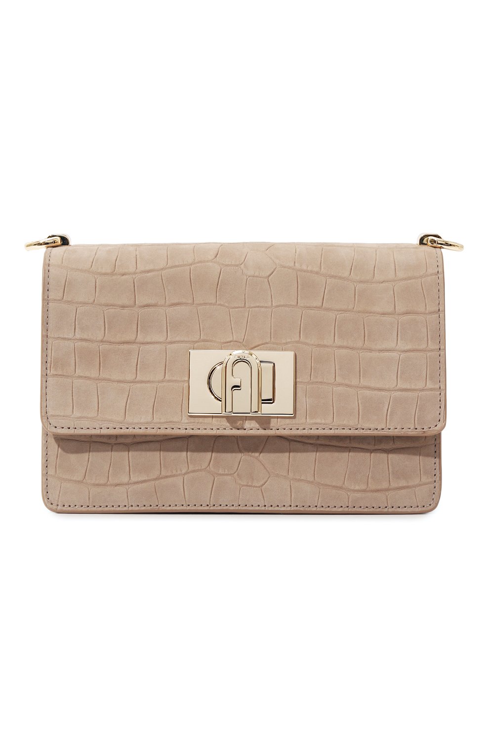 Сумка furla 1927 FURLA темно-бежевого цвета по цене 46000 руб., арт. BAFKACO/BX1845, фото 1 Сумка furla 1927 FURLA, арт. BAFKACO/BX1845, фото 1