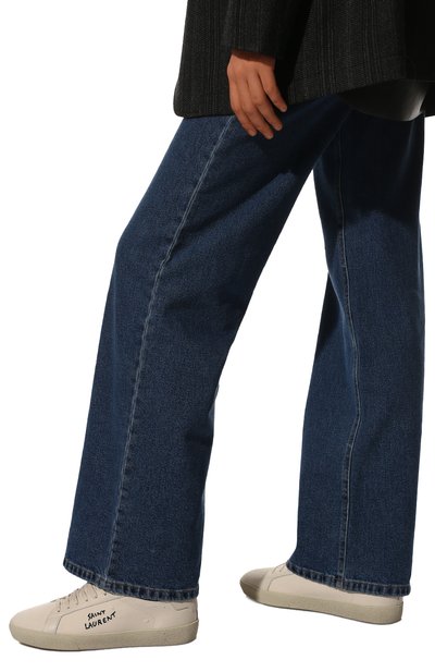 Текстильные кеды court classic SAINT LAURENT, арт. 610648/GUP10, фото 3