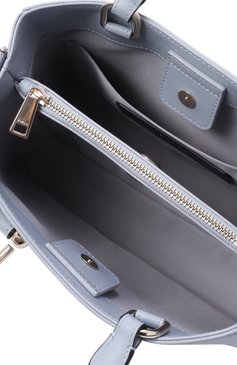 Женская сумка furla nuvola FURLA голубого цвета, арт. WB01336/BX2045 | Фото 5 (Размер: medium; Ремень/цепочка: На ремешке; Материал: Натуральная кожа)