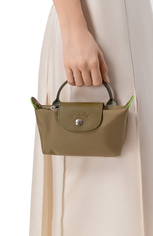 Сумка Le Pliage Green Pouch Longchamp 34175919/919 Хаки  34175919/919 Фото 2