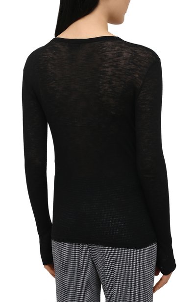 Хлопковый лонгслив SAINT LAURENT, арт. 631004/YBUD2, фото 4