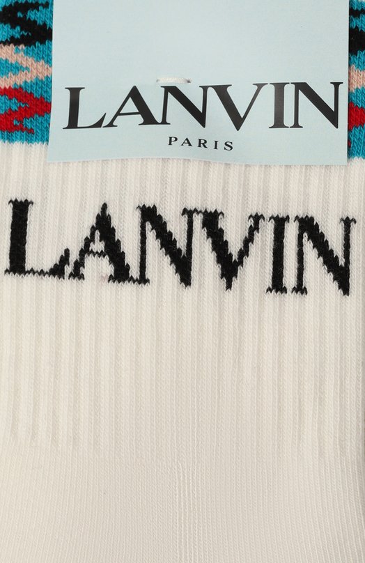 фото Хлопковые носки lanvin