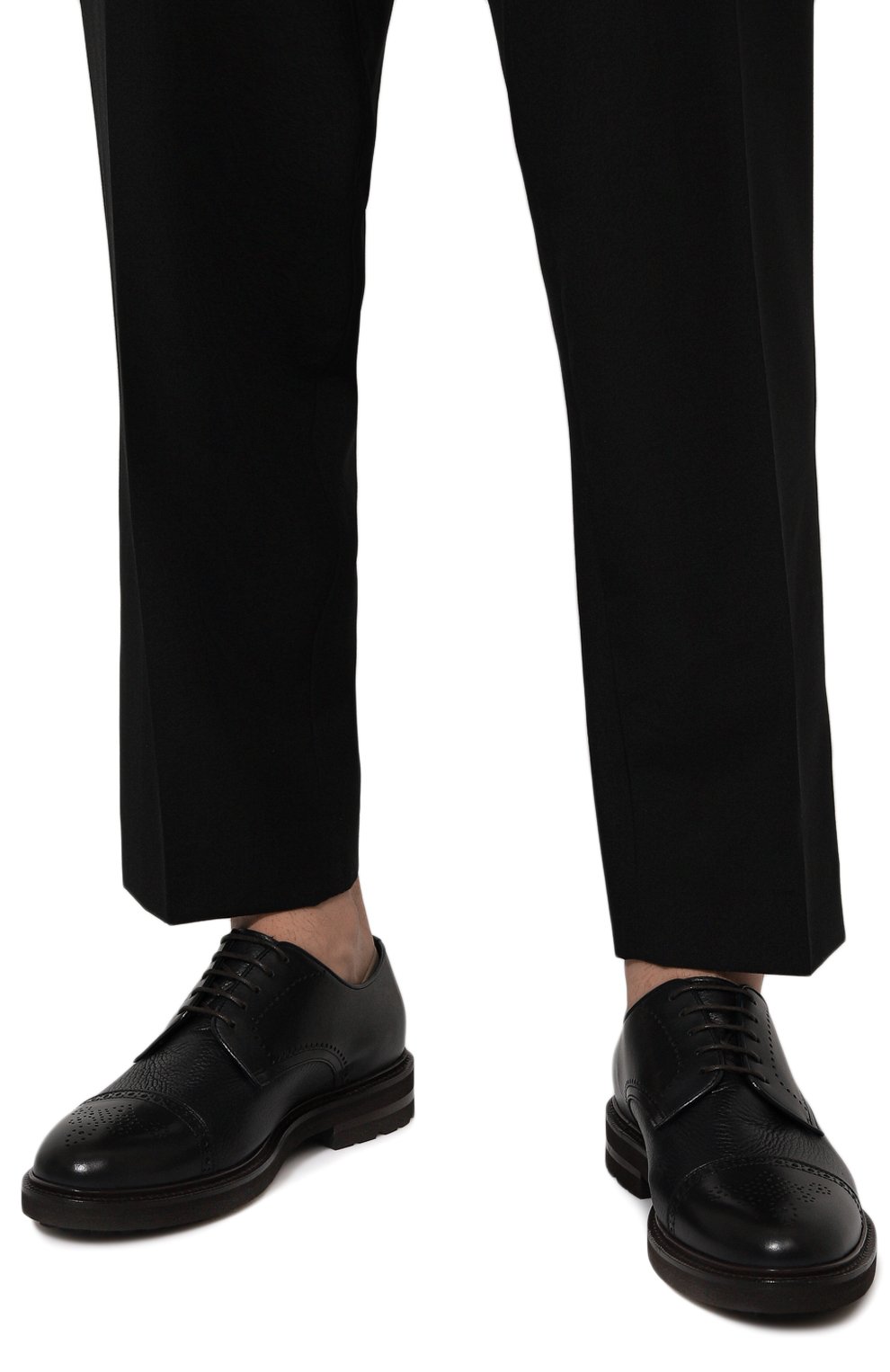 Кожаные дерби H`D`S`N BARACCO, арт. 82218.BL.1*, фото 3