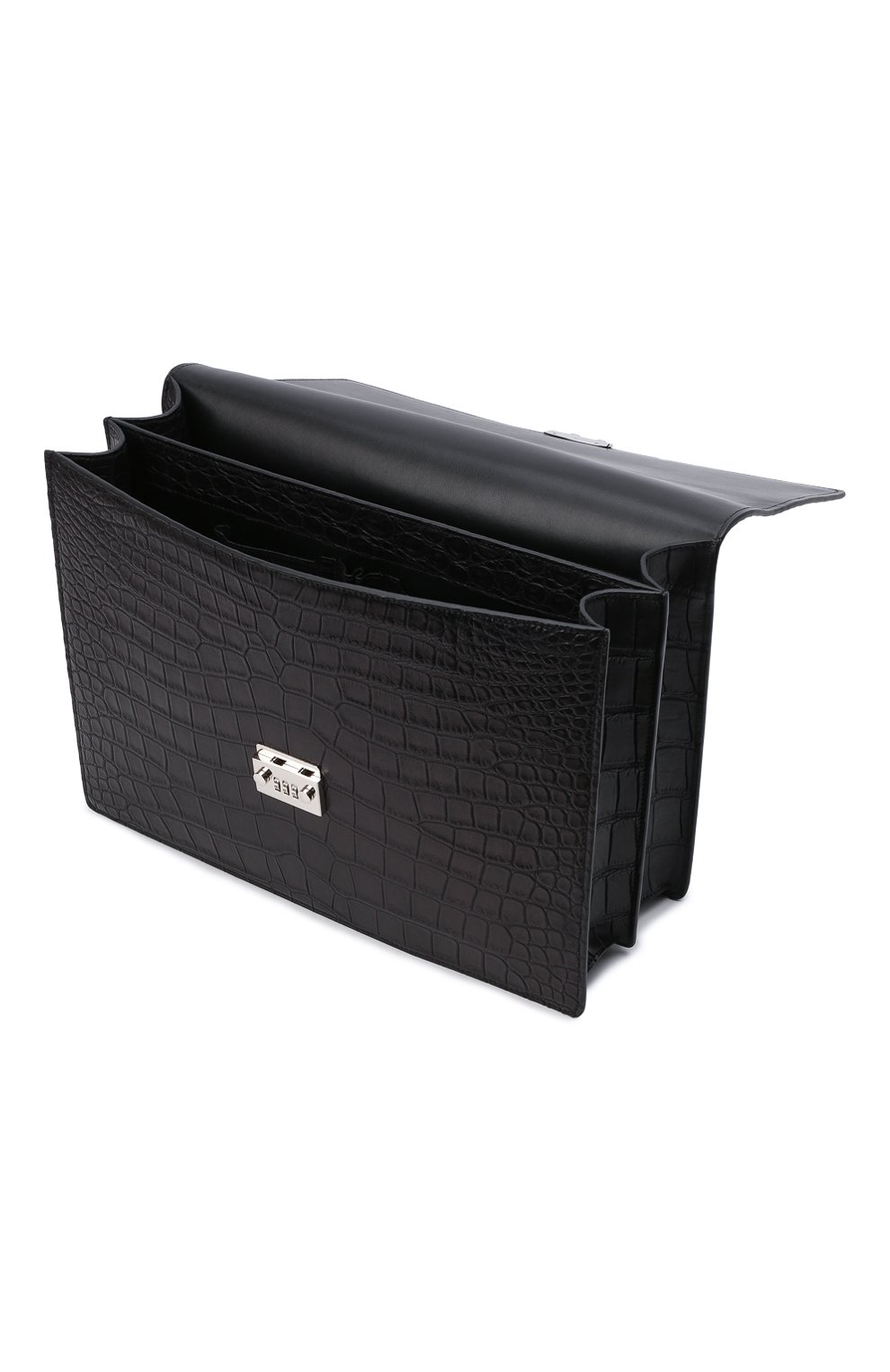 Портфель из крокодила KITON, арт. UBWALLN00102/CP0R, фото 4