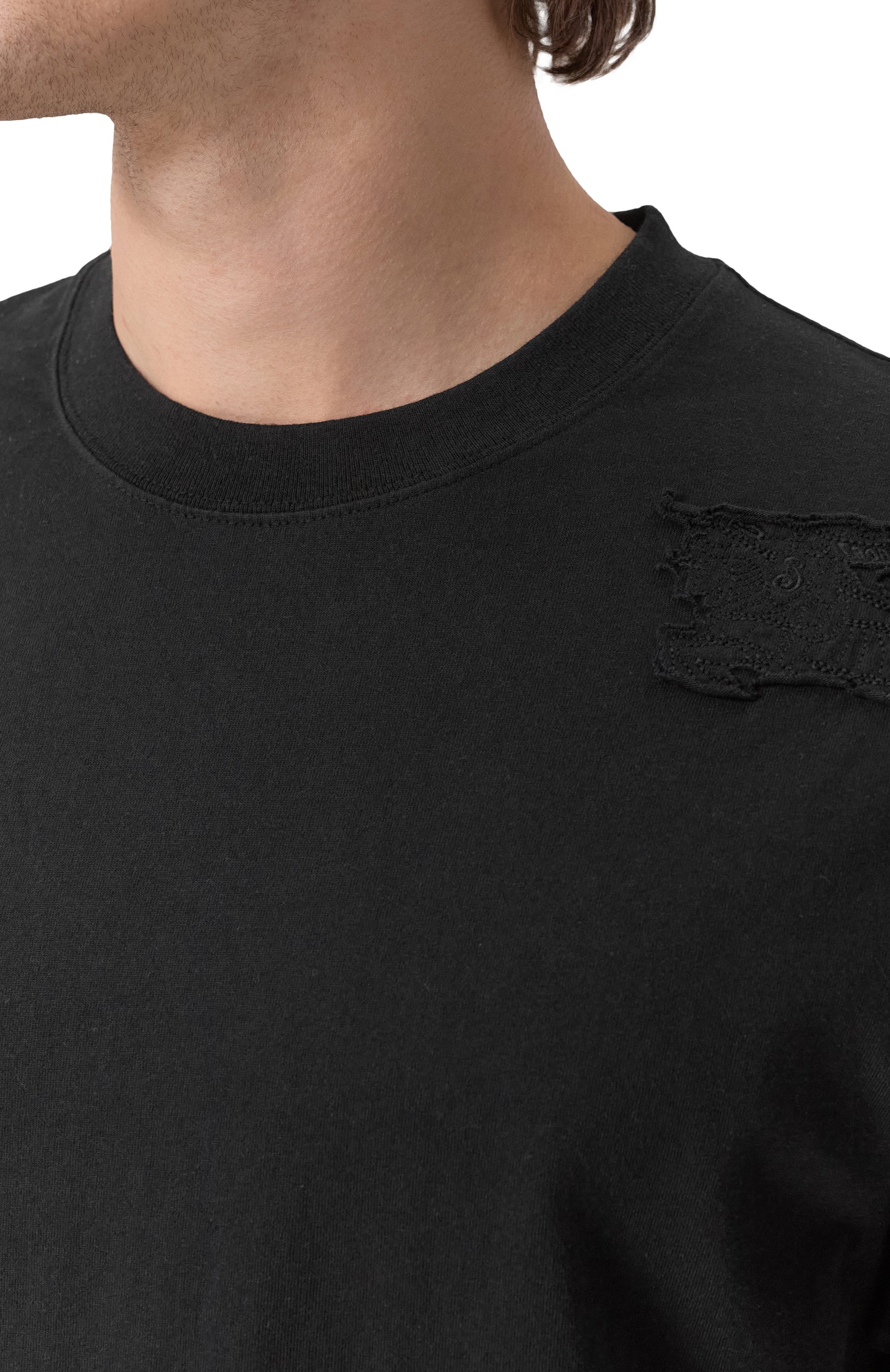 Хлопковая футболка BURBERRY, арт. 8107459, фото 5