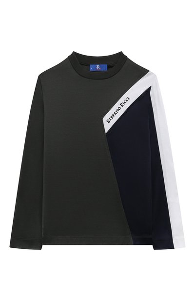 Хлопковый лонгслив STEFANO RICCI JUNIOR, арт. KY01038G01/Y23456