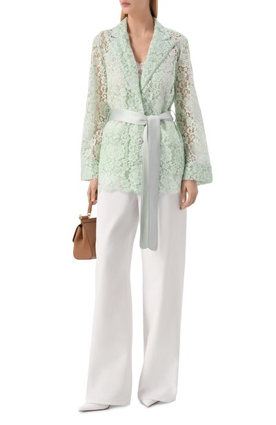 Жакет из хлопка и вискозы DOLCE & GABBANA, арт. F5R56T/HLMEA, фото 2